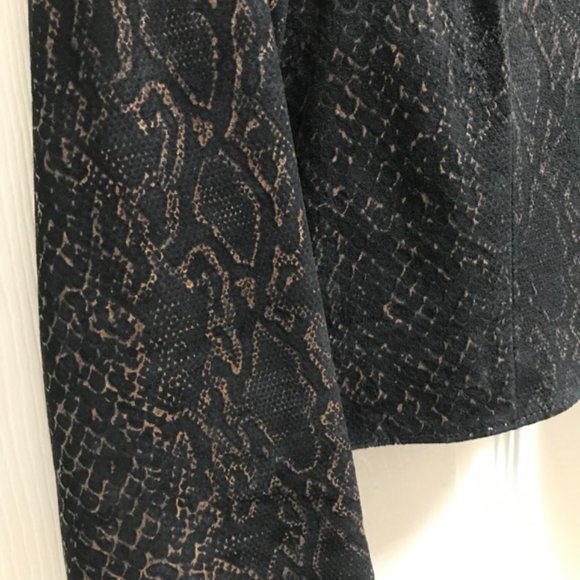 🖤🔥🖤 Gorgeous Vintage Black Leather Danier Cropped Jacket - Picture 5 of 11